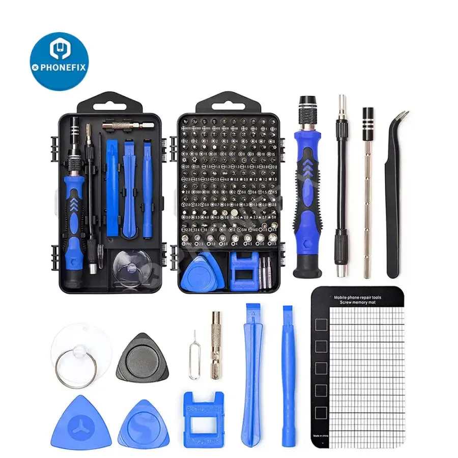 122-in-1 Precision Magnetic Screwdriver Set | Ultimate Phone Repair Tools