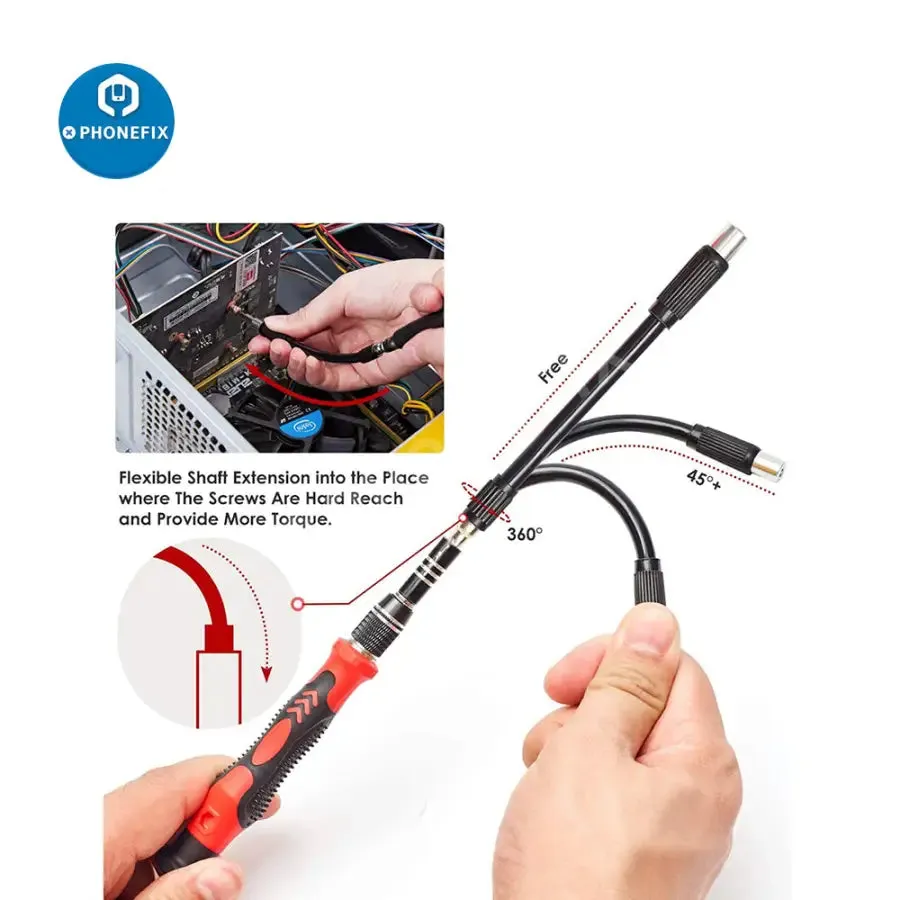122-in-1 Precision Magnetic Screwdriver Set | Ultimate Phone Repair Tools