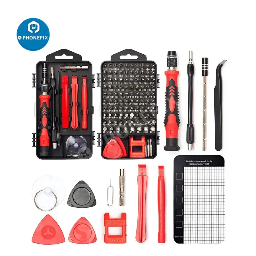 122-in-1 Precision Magnetic Screwdriver Set | Ultimate Phone Repair Tools