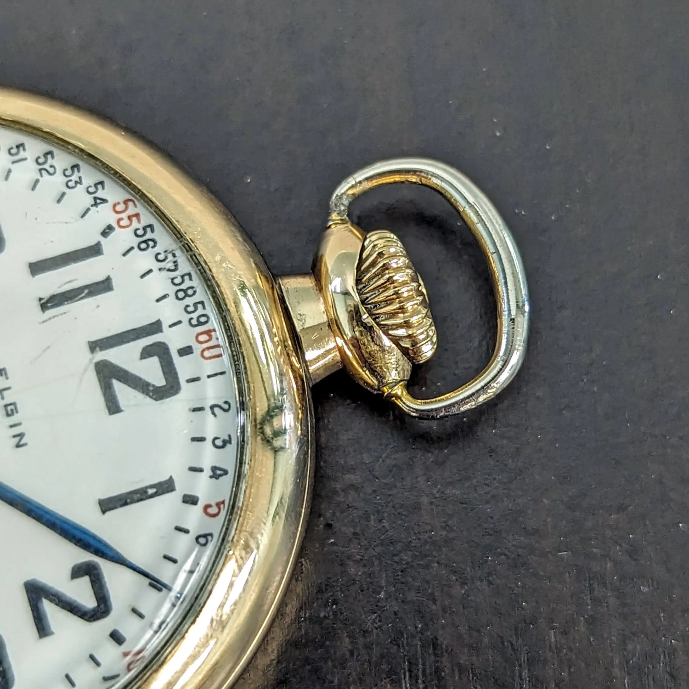 1926 ELGIN Elgin B.W. Raymond Pocket Watch 16s 21 Jewels Grade 472 5 ADJ Vintage USA Made