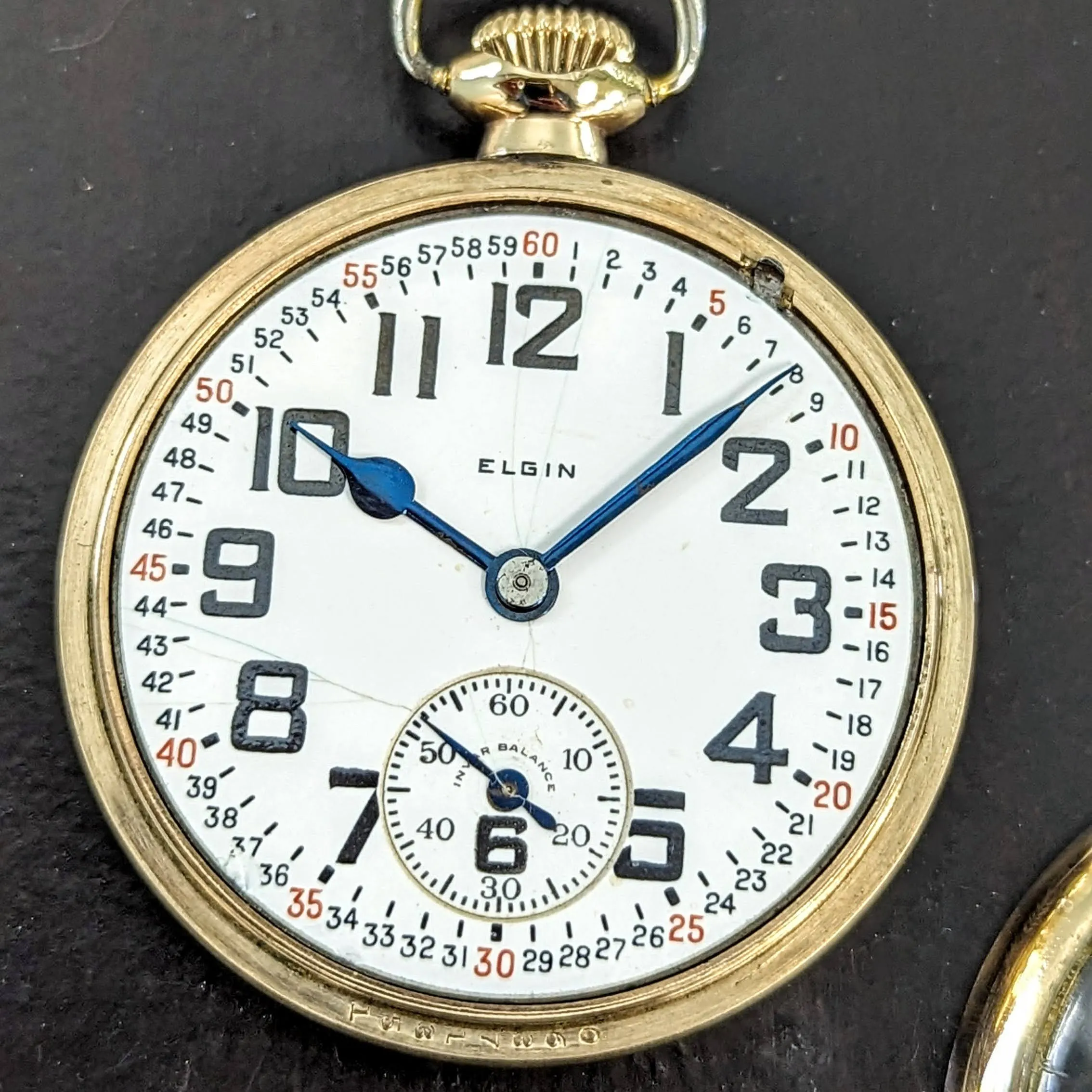 1926 ELGIN Elgin B.W. Raymond Pocket Watch 16s 21 Jewels Grade 472 5 ADJ Vintage USA Made