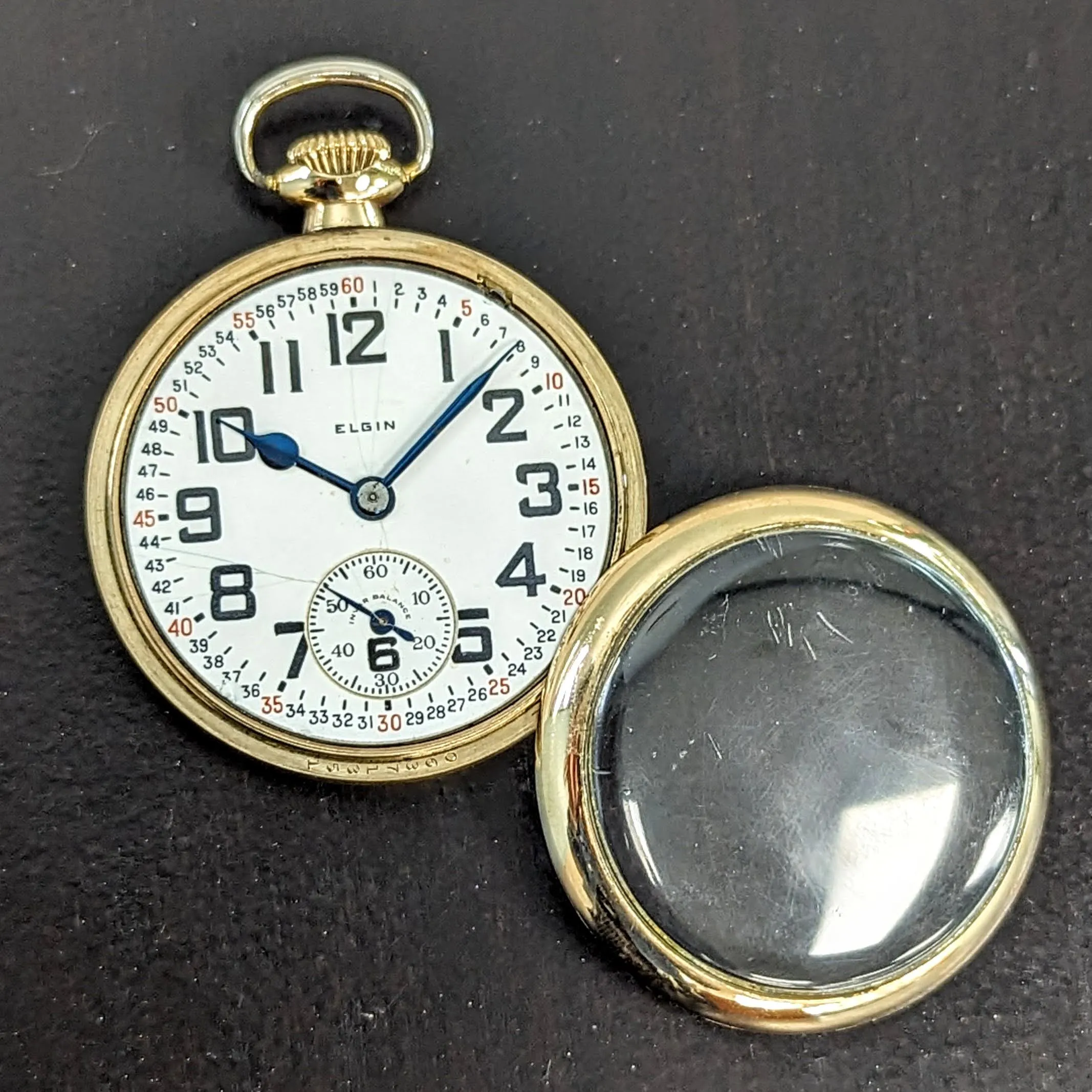 1926 ELGIN Elgin B.W. Raymond Pocket Watch 16s 21 Jewels Grade 472 5 ADJ Vintage USA Made