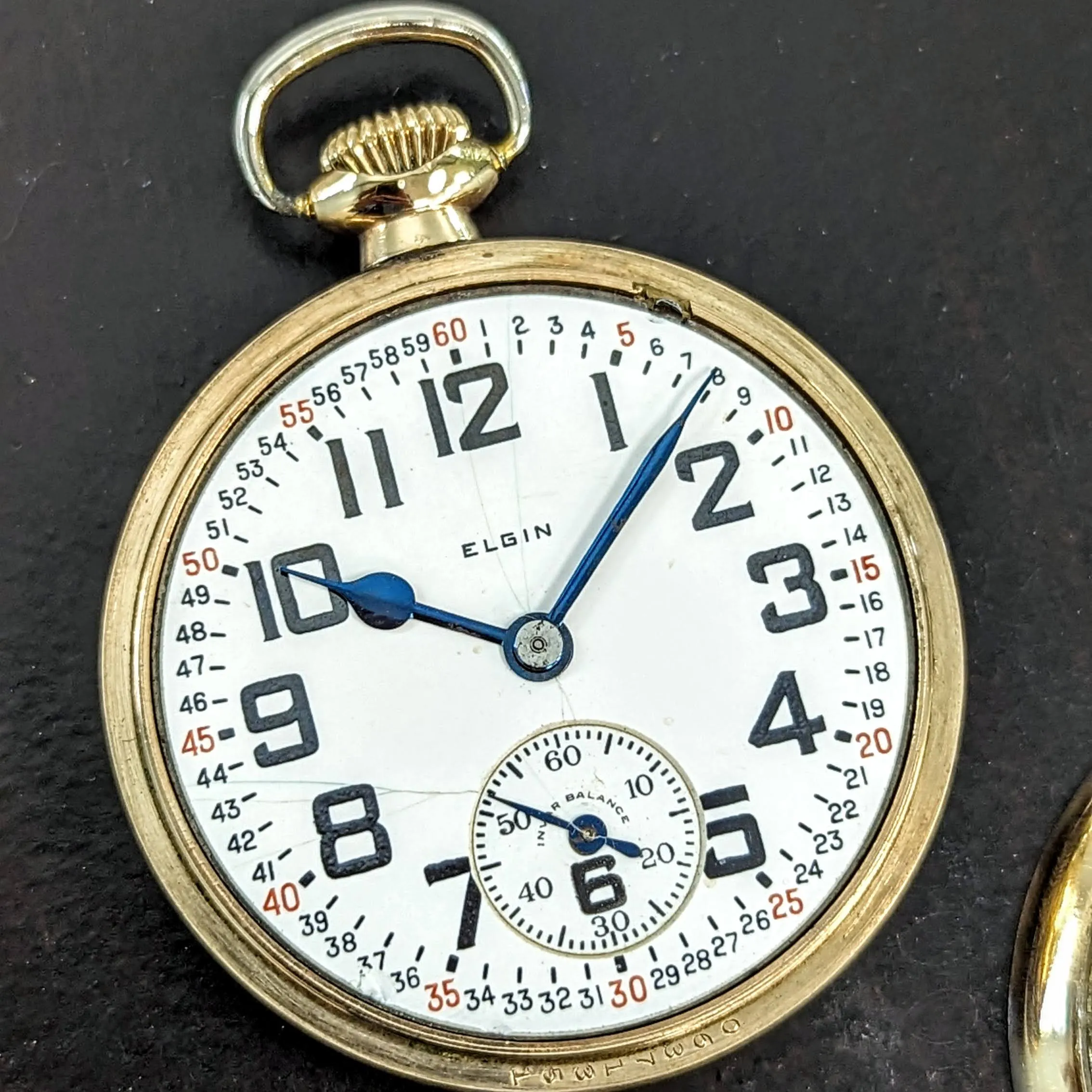 1926 ELGIN Elgin B.W. Raymond Pocket Watch 16s 21 Jewels Grade 472 5 ADJ Vintage USA Made