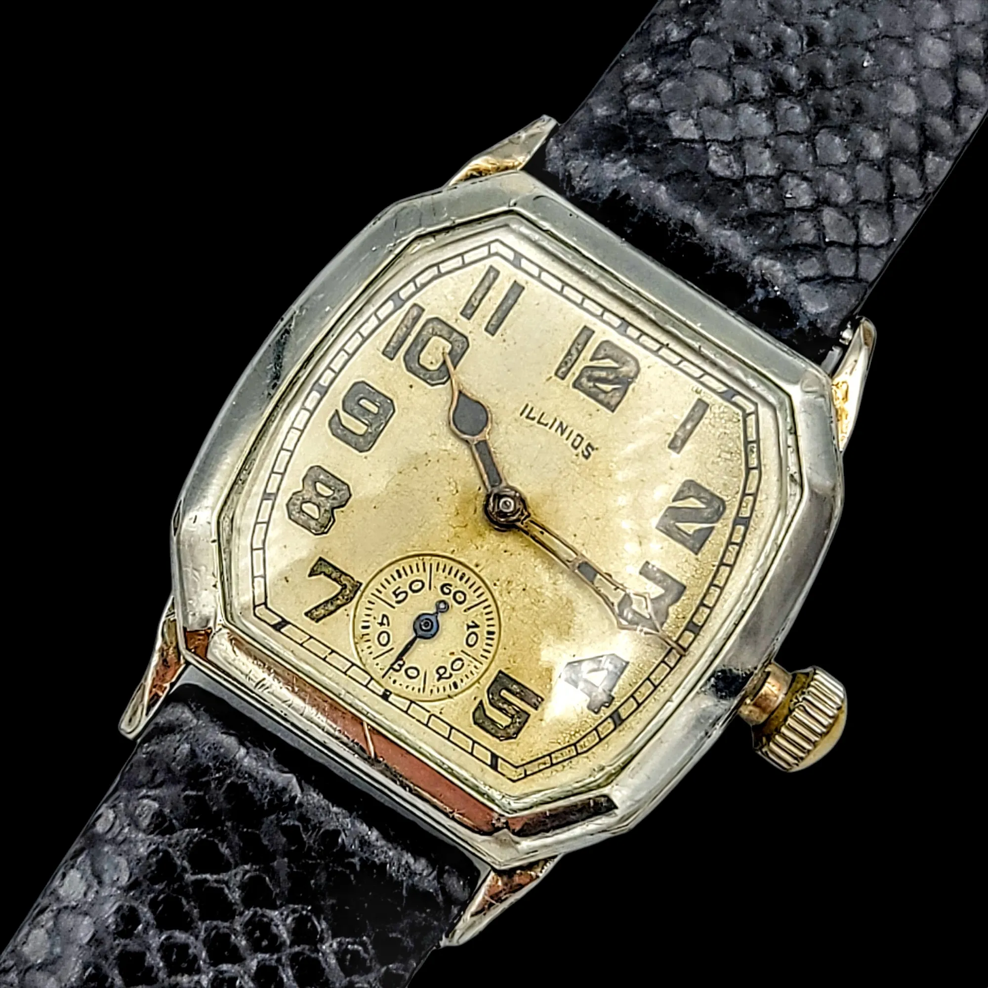 1927 ILLINOIS Watch Company "Atlantic" Wristwatch