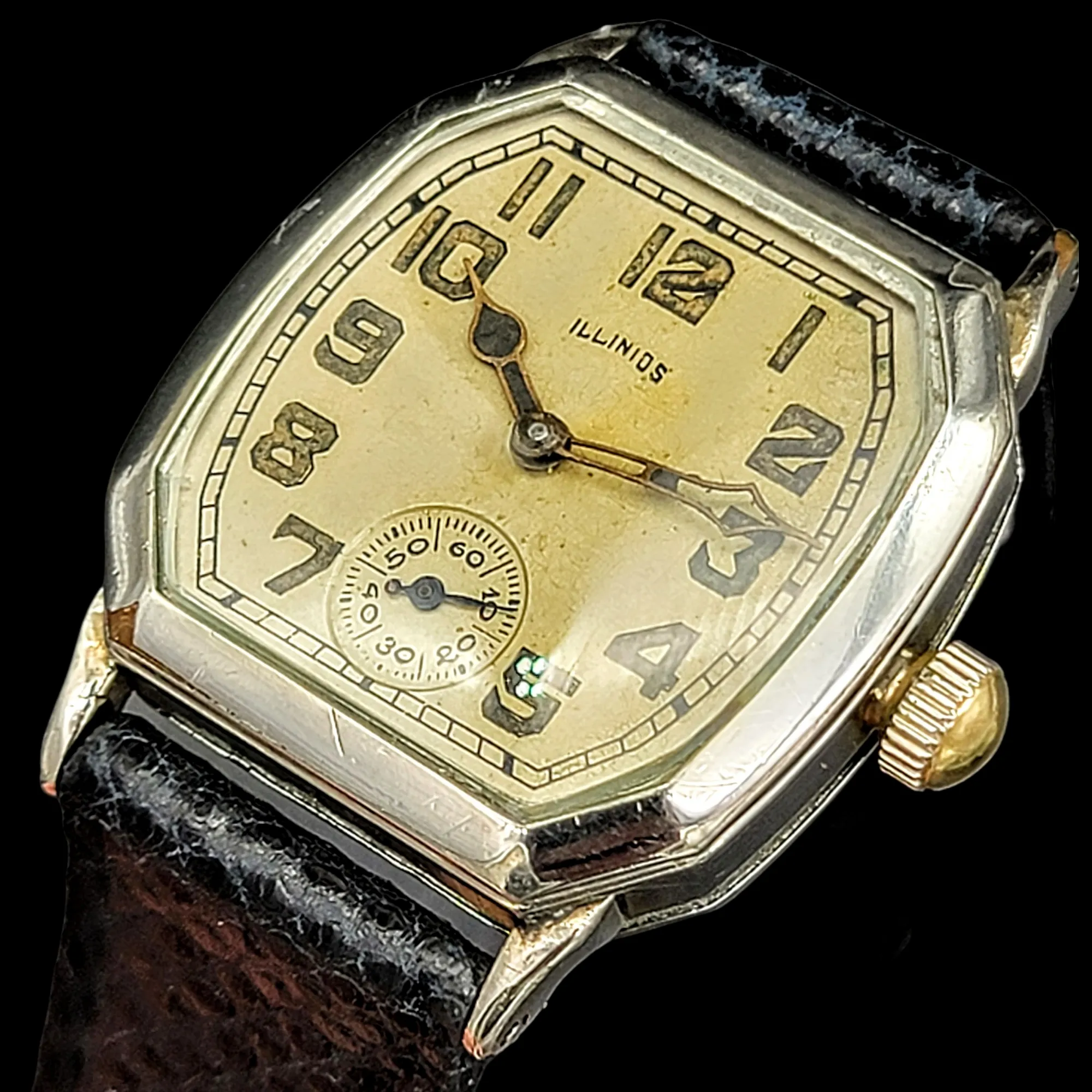 1927 ILLINOIS Watch Company "Atlantic" Wristwatch
