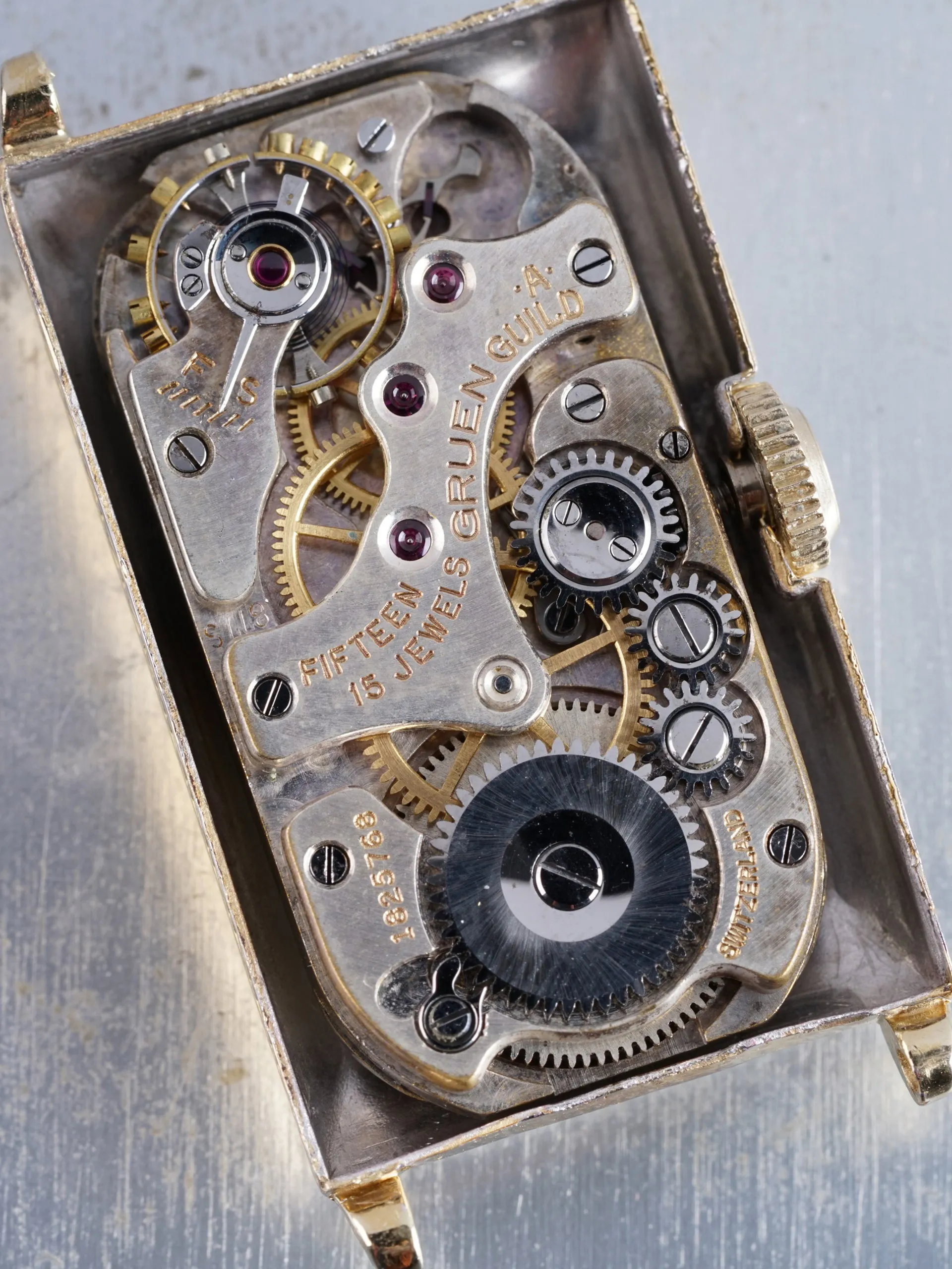1940s Gruen Doctors Watch "14k YG Filled"