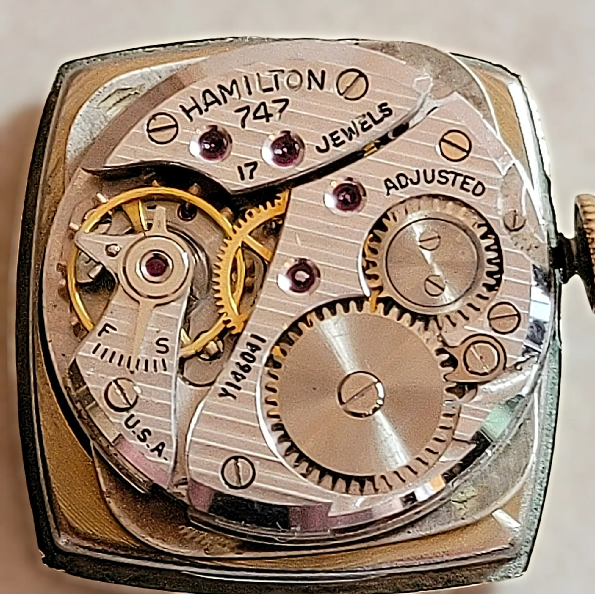 1949 HAMILTON 17 Jewels U.S.A.