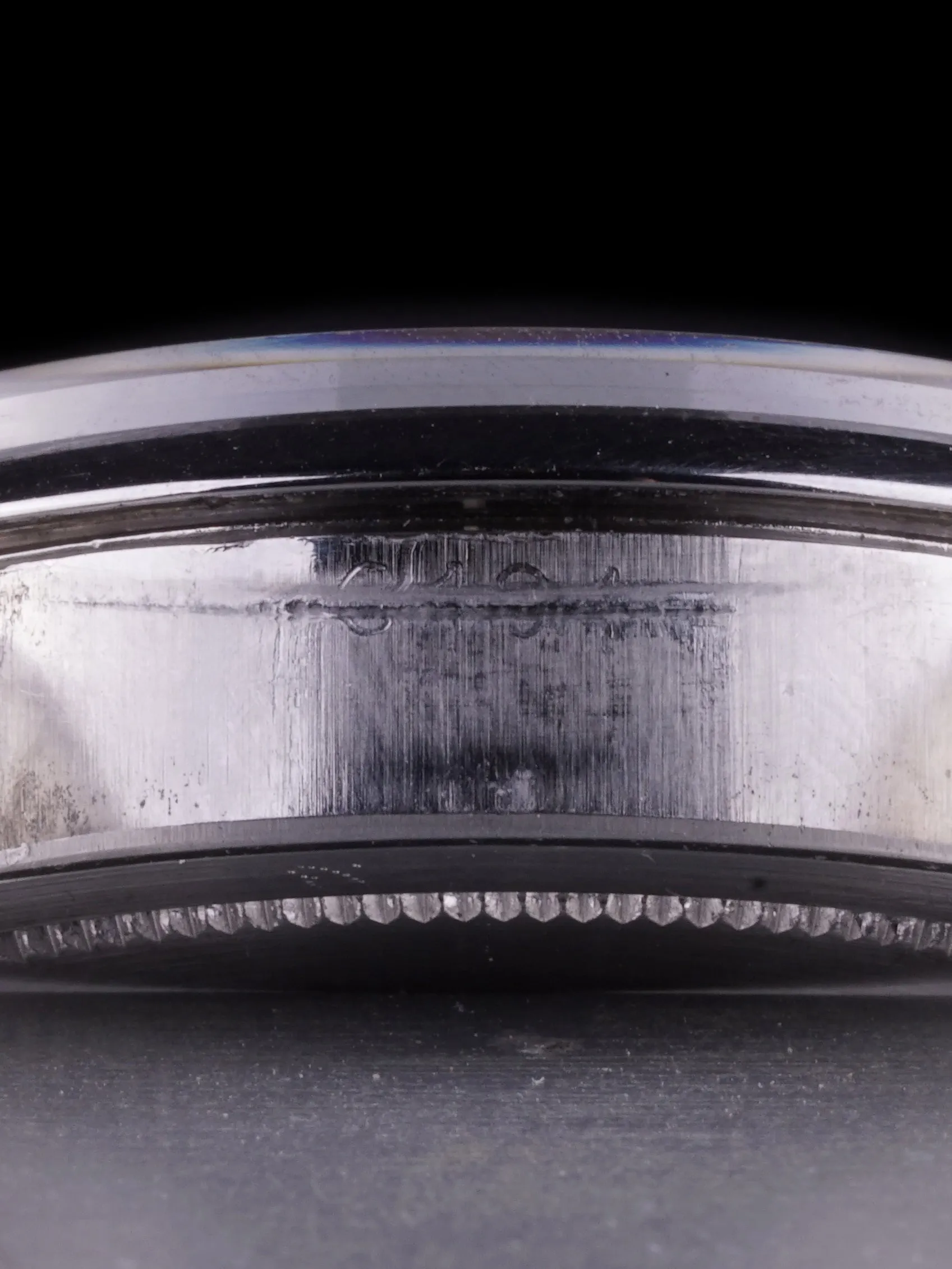 1956 Rolex Oysterdate Precision (Ref. 6494) "Black Honeycomb Dial"