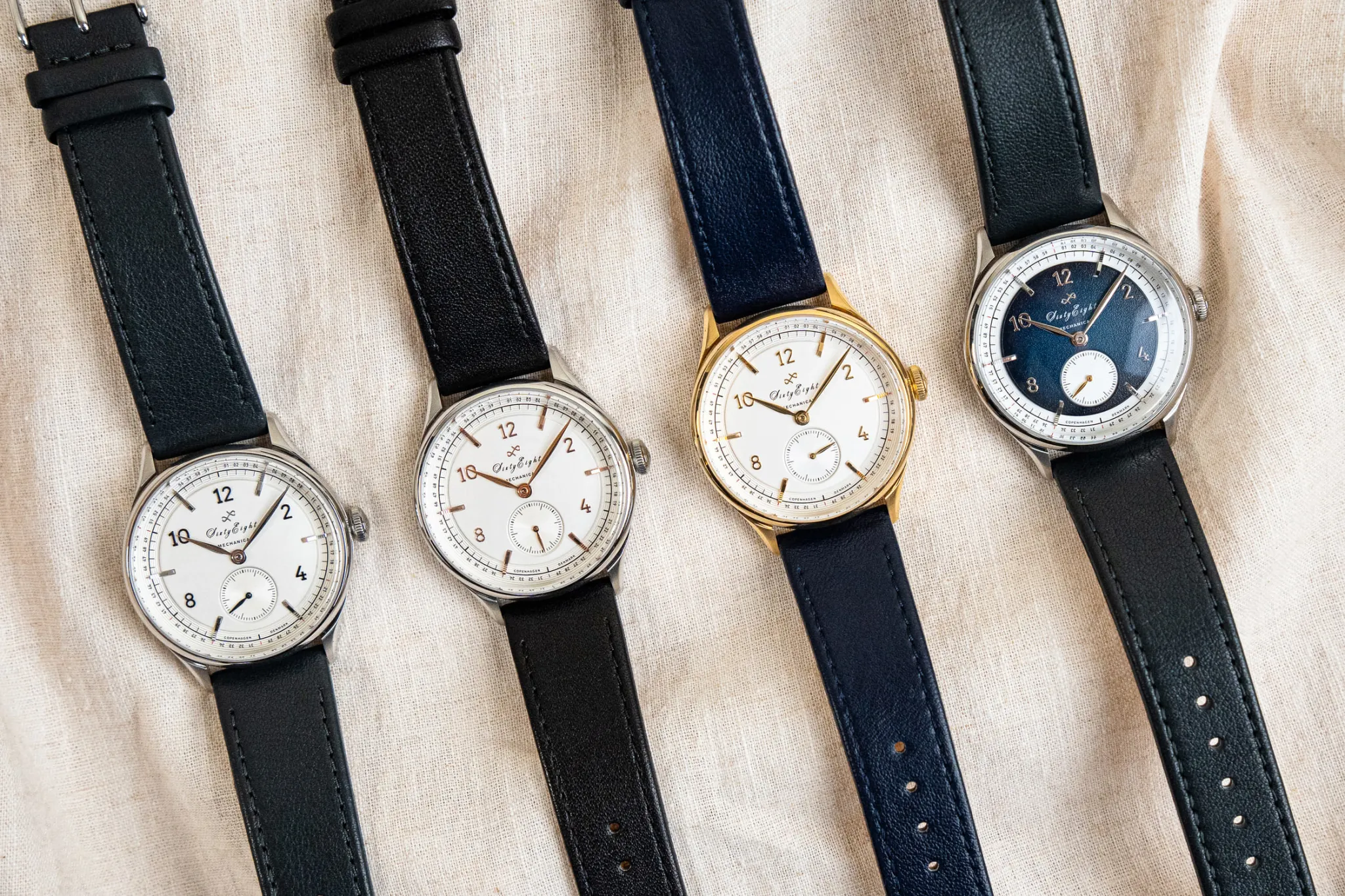 1968 Mechanical (Hand-Wound), Steel / Night Blue