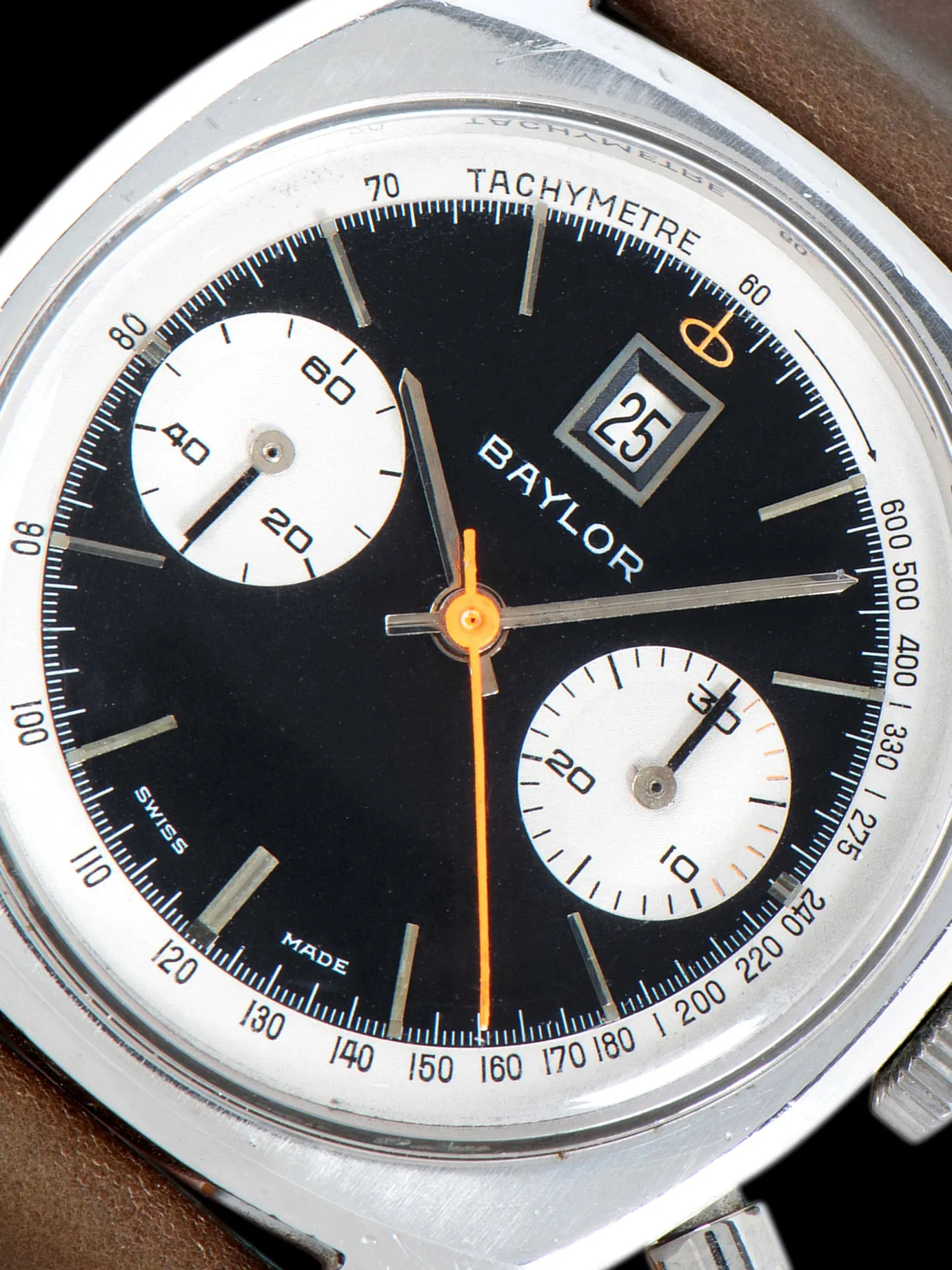 1970s Baylor "Camaro" Dato-Chronograph 'Landeron Cal. 187'