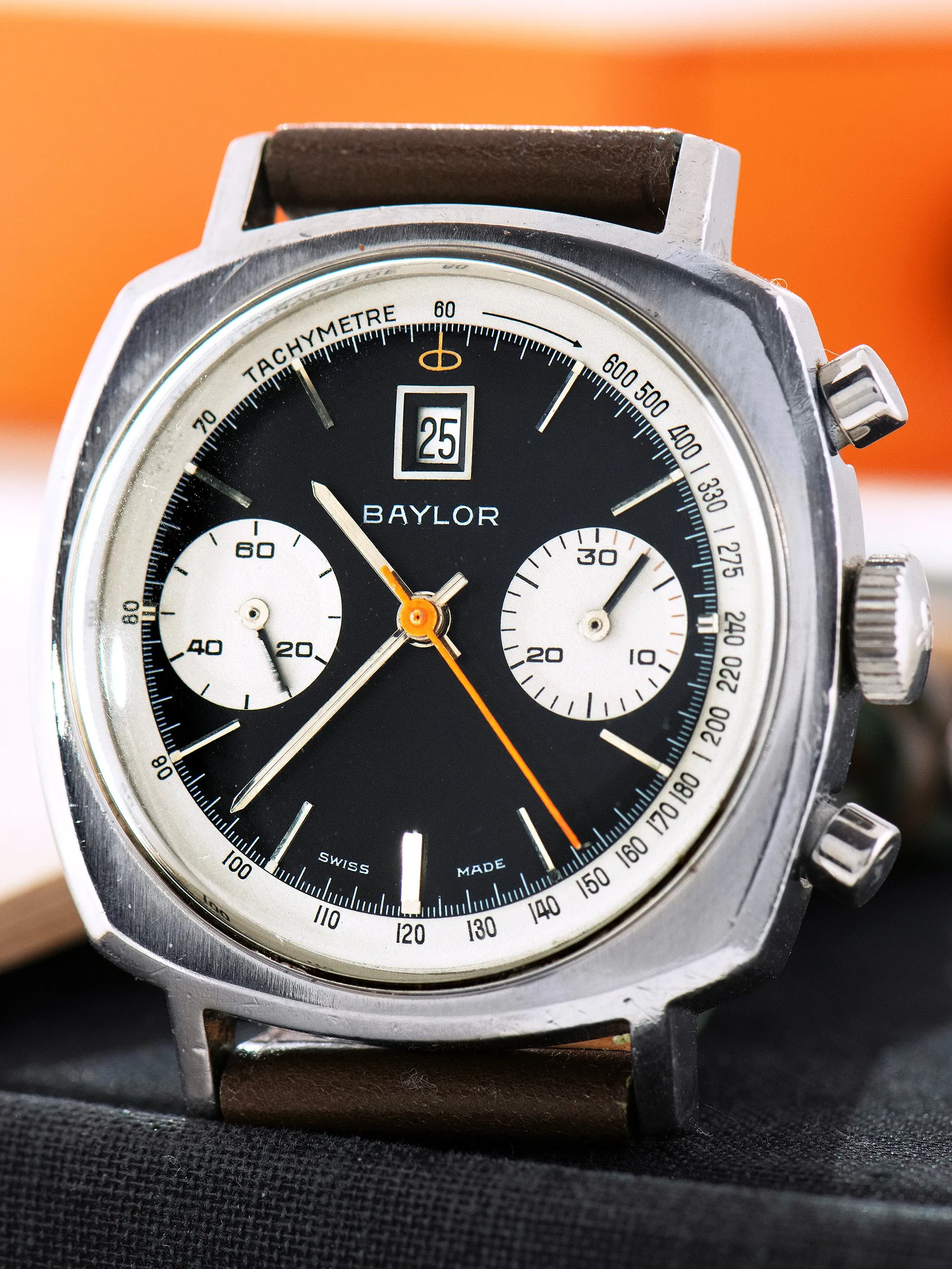 1970s Baylor "Camaro" Dato-Chronograph 'Landeron Cal. 187'