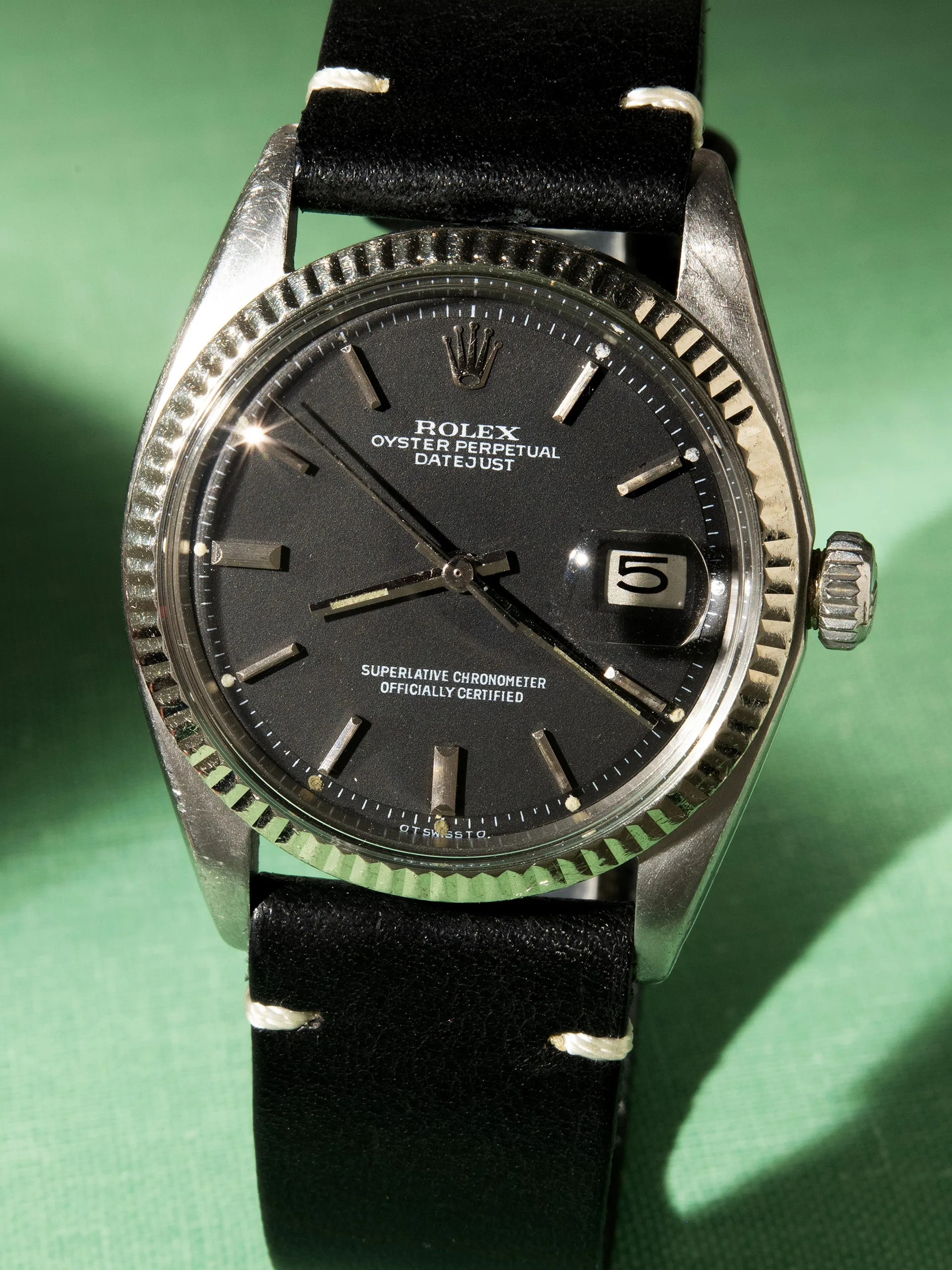 1975 Rolex Datejust (Ref. 1601) Matte Black "Sigma" Dial