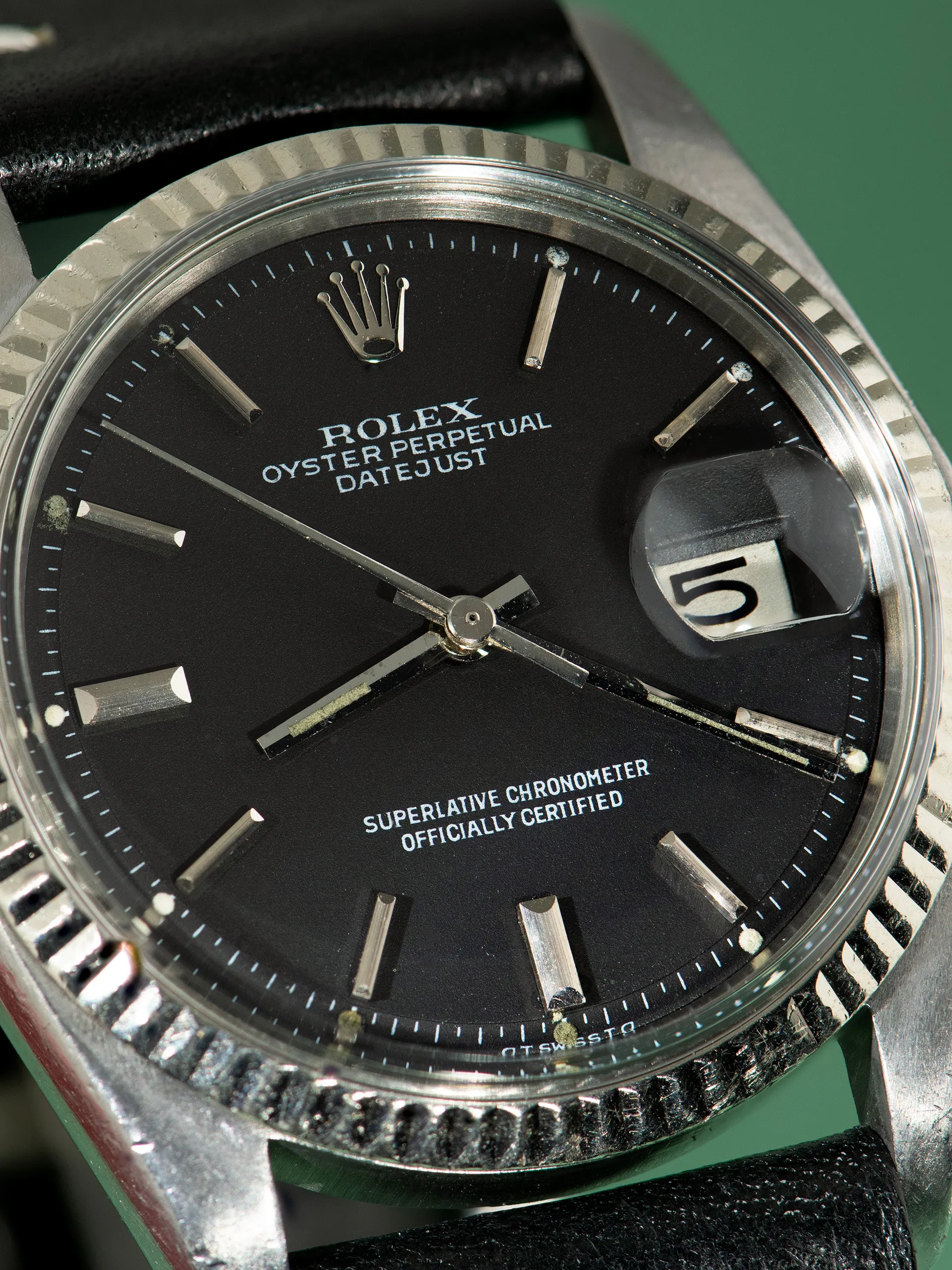 1975 Rolex Datejust (Ref. 1601) Matte Black "Sigma" Dial