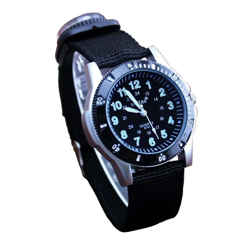 2018 new canvas children boys fashion watches casual quatrz adjustable bracelet compass gift watches cool handsome watches
