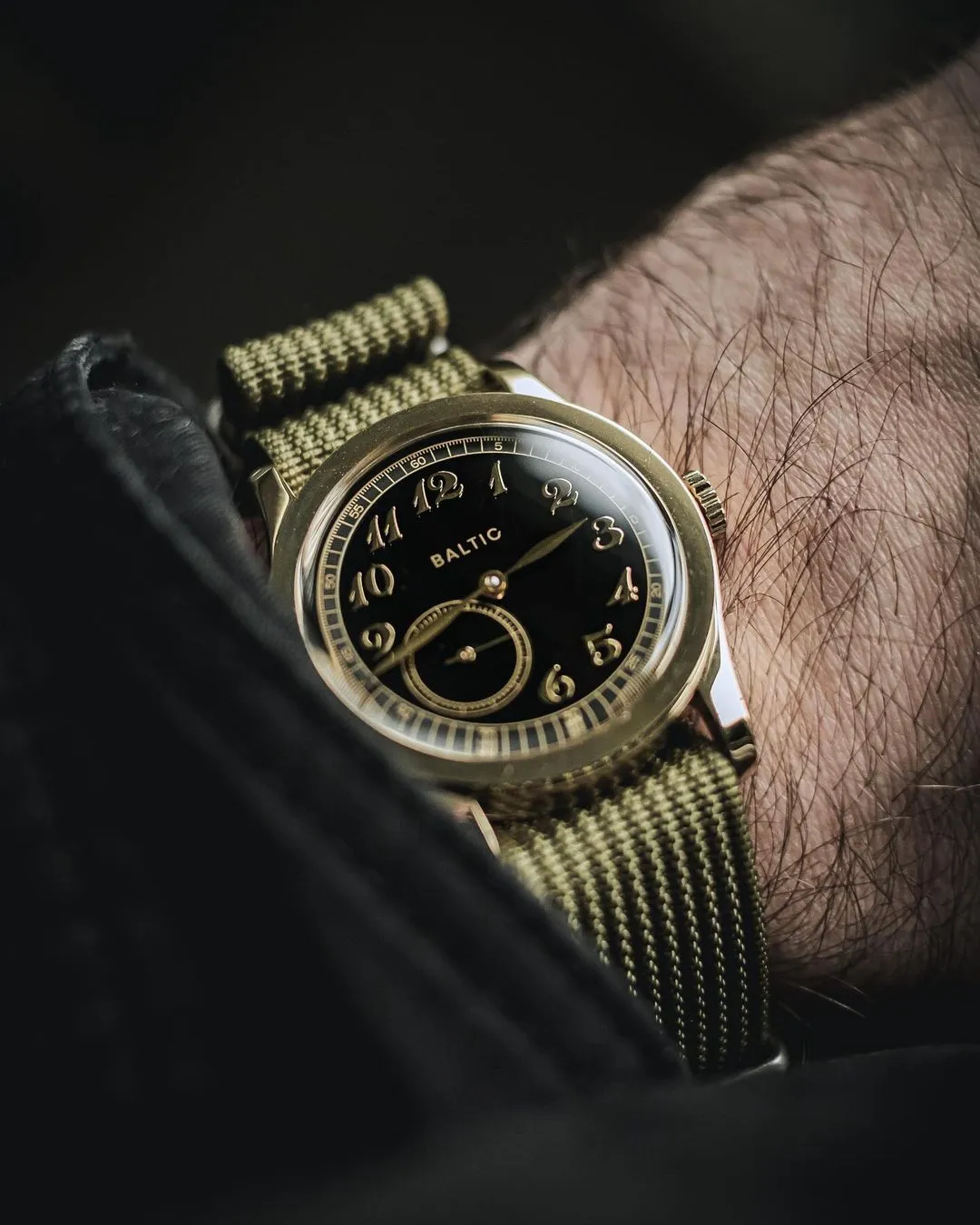 20mm Nato Strap - Army Green