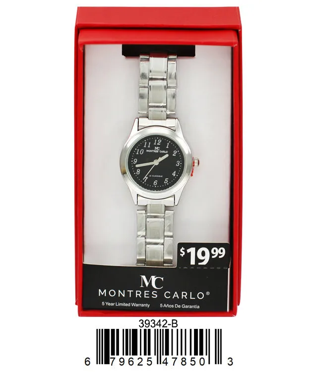 3934-B Metal Band Watch Gift Box Edition