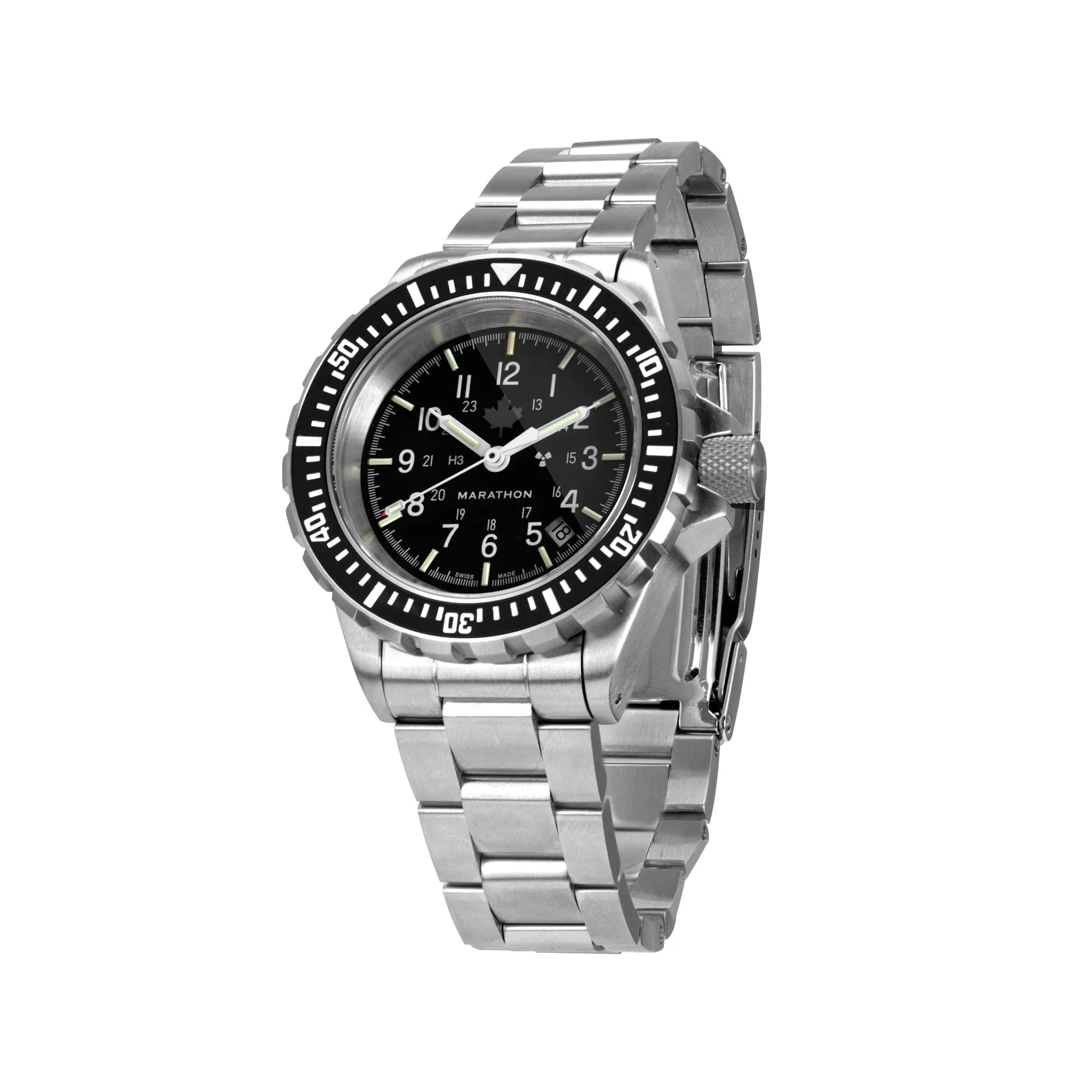 41mm Grey Maple Large Diver's Automatic (GSAR) with Stainless Steel Bracelet