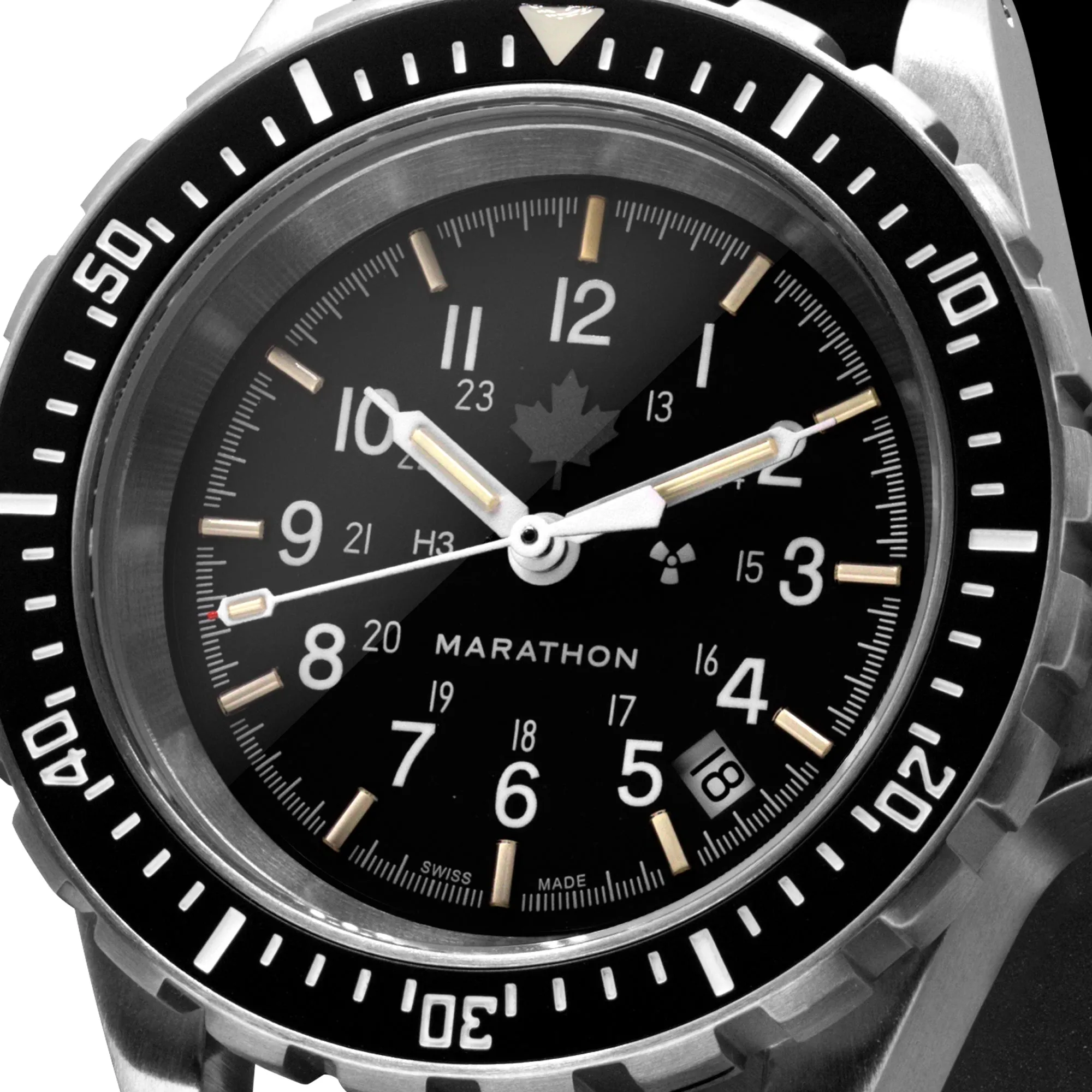41mm Grey Maple Large Diver's Automatic (GSAR) with Stainless Steel Bracelet