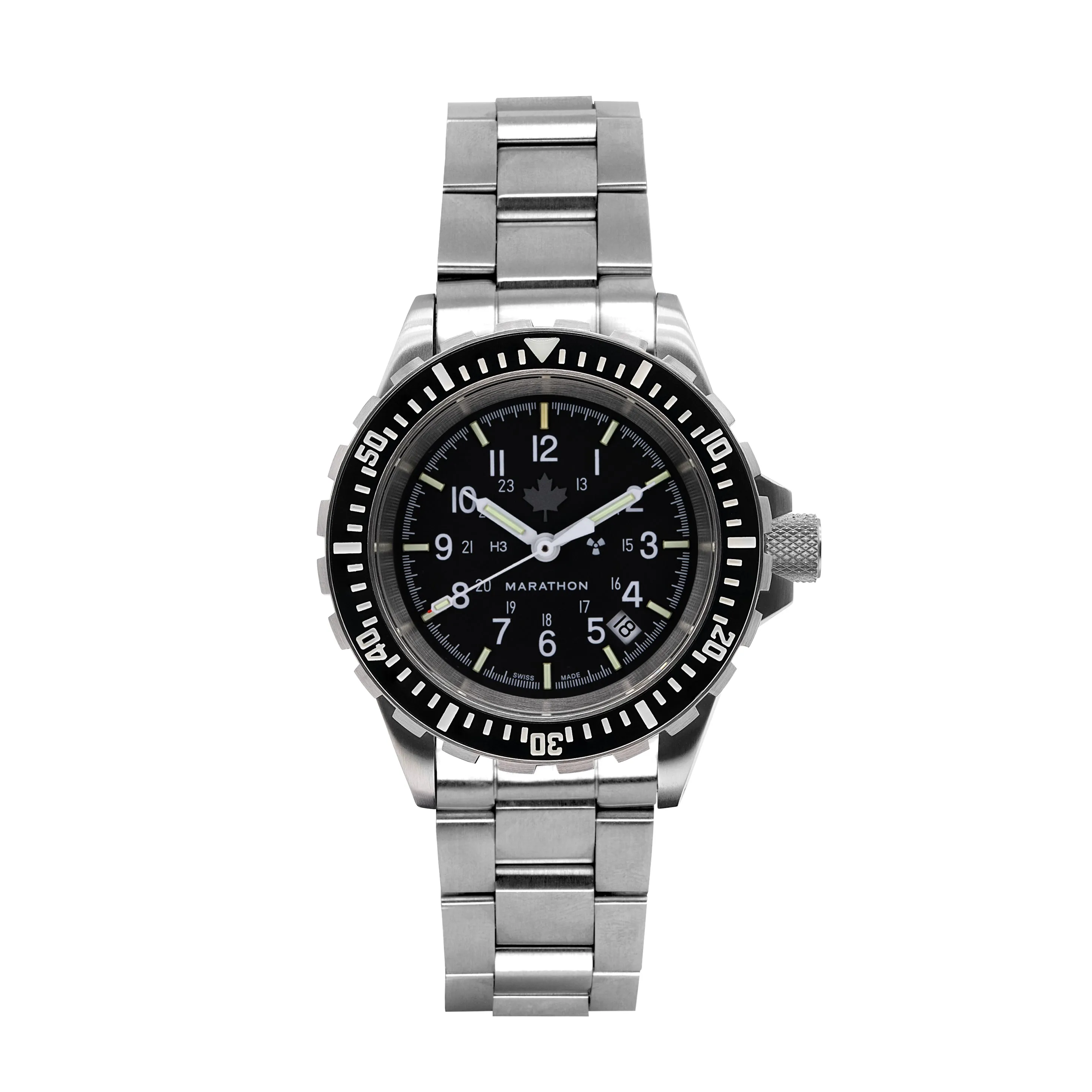 41mm Grey Maple Large Diver's Automatic (GSAR) with Stainless Steel Bracelet