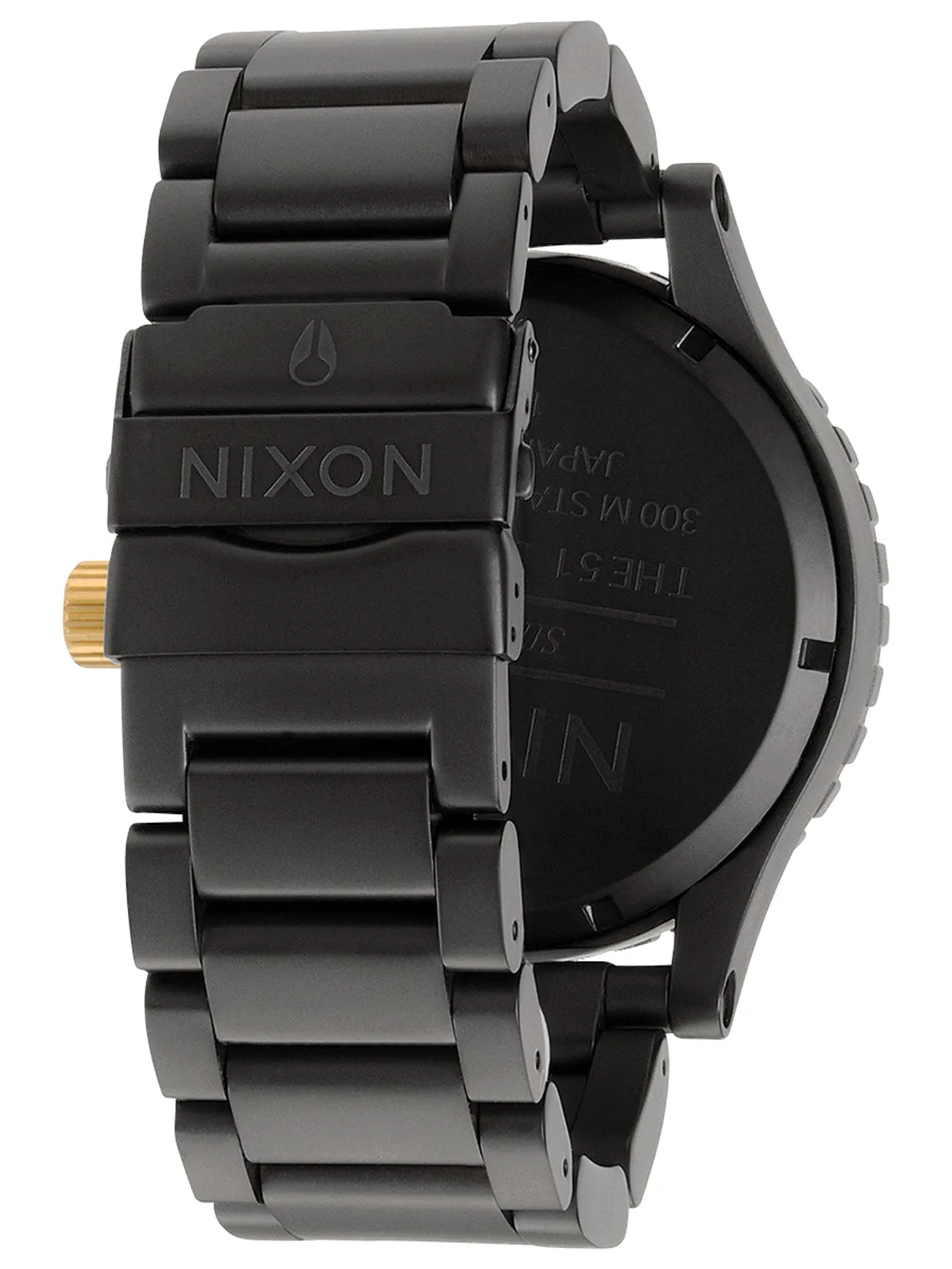 51-30 Chrono Matte Black/Gold Watch