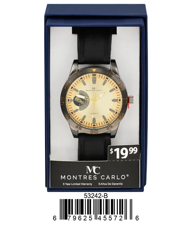 5324-B Silicon Band Watch Gift Box Edition