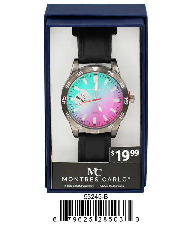 5324-B Silicon Band Watch Gift Box Edition