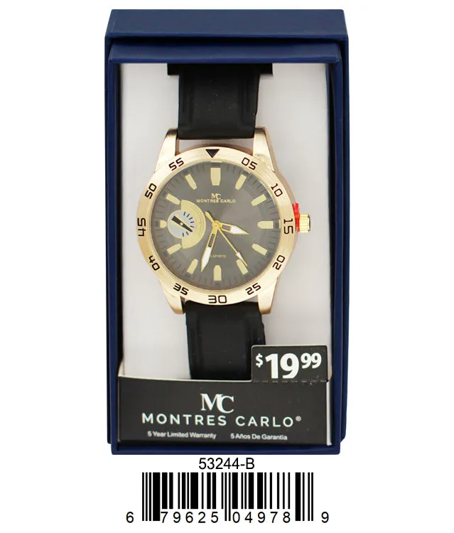 5324-B Silicon Band Watch Gift Box Edition