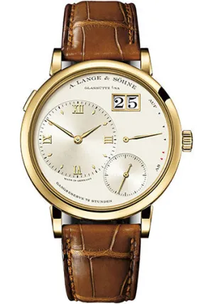 A. Lange & Sohne 18K YG Manual Model 117.021
