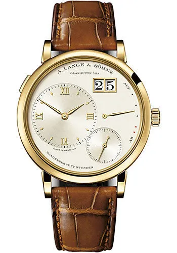 A. Lange & Sohne 18K YG Manual Model 117.021