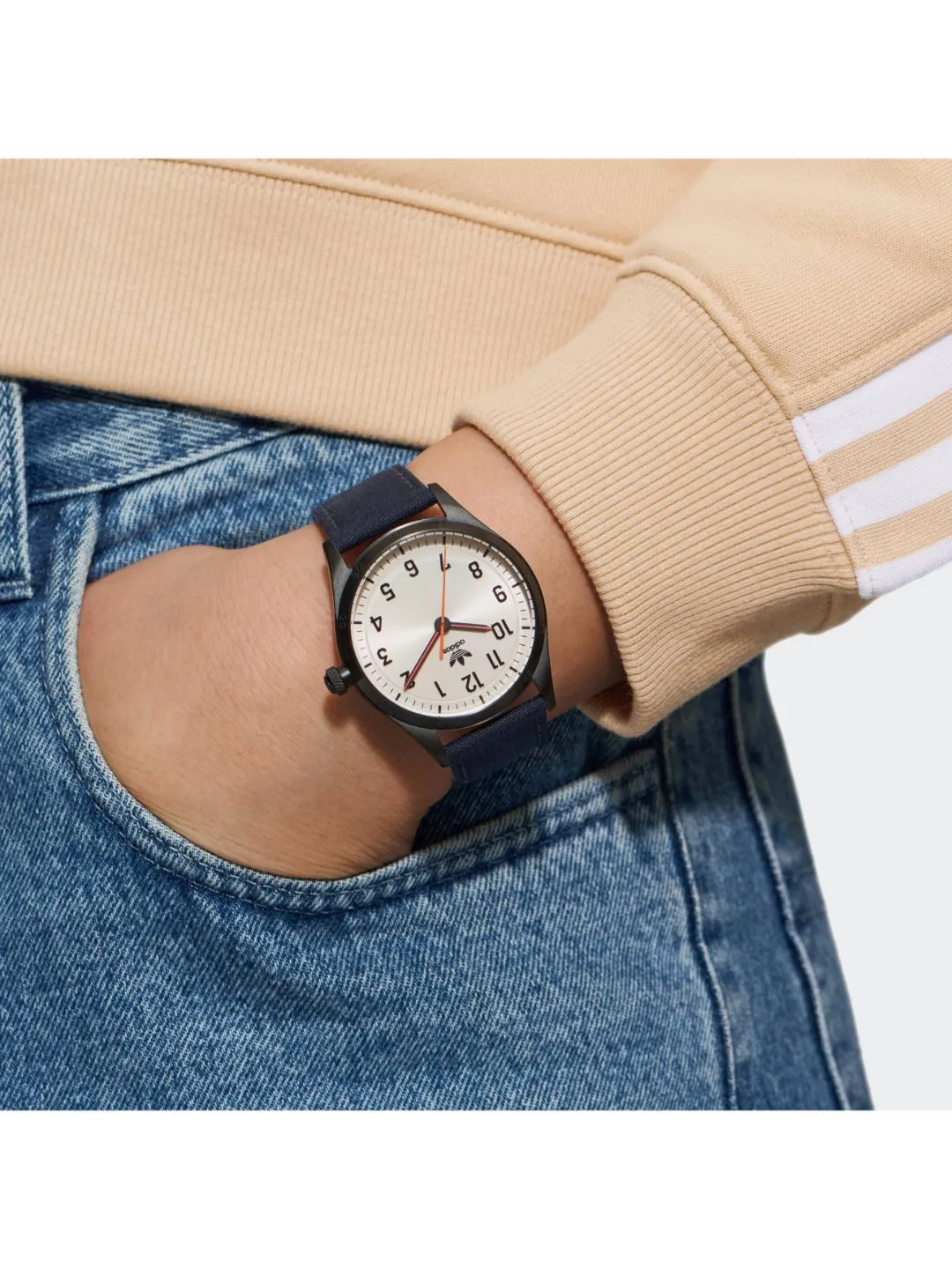 Adidas Originals White Dial Unisex Watch - AOSY23039