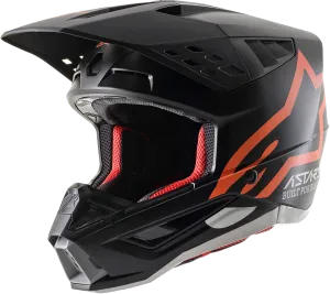 ALPINESTARS SM5 Helmet - Compass - Matte Black/Orange Fluo - XS 8303321-1149-XS