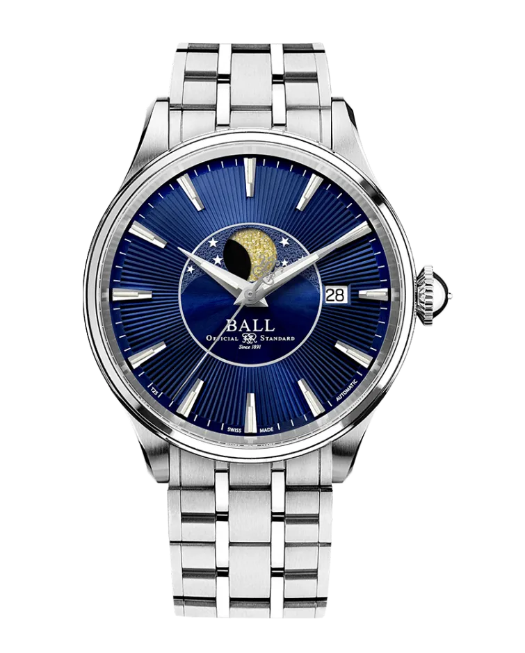 Ball Trainmaster - Moon Phase NM3082D-SJ-BE