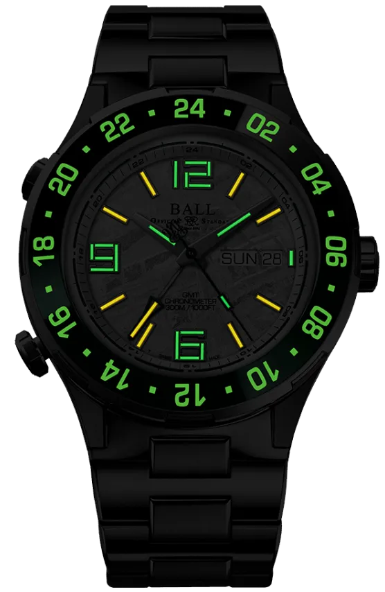 Ball Watch Company Roadmaster Marine GMT Meteorite Limited Edition