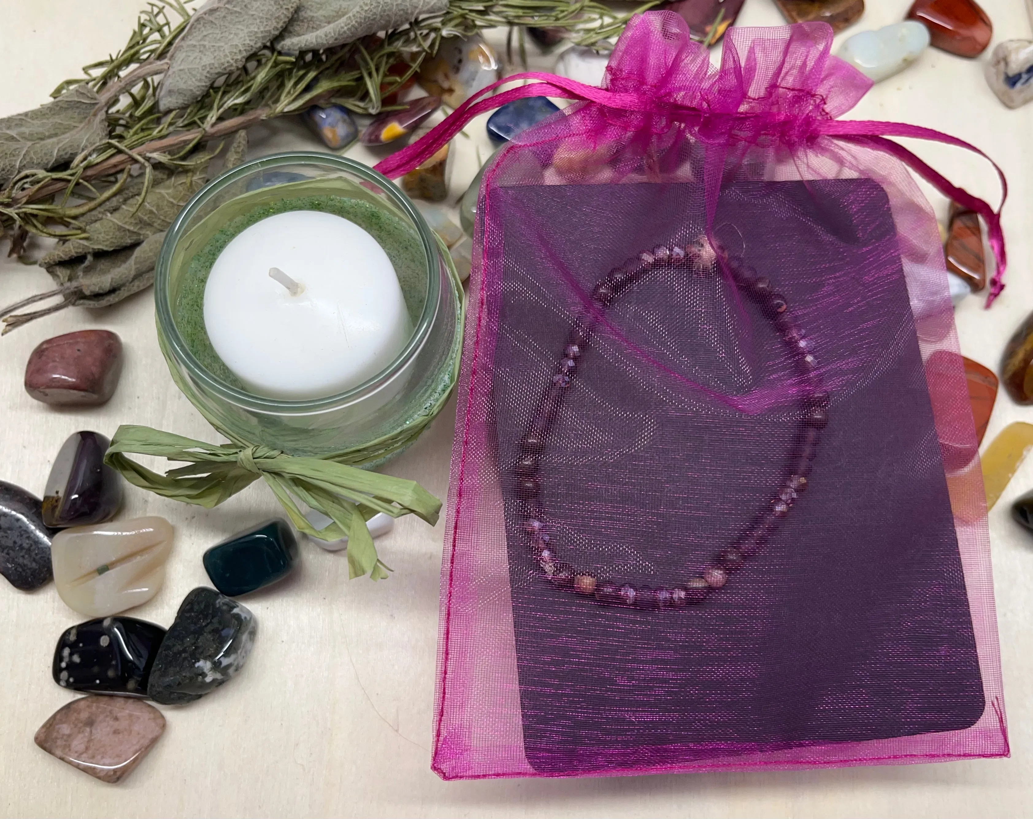 Black Plumb Jasper Bracelet