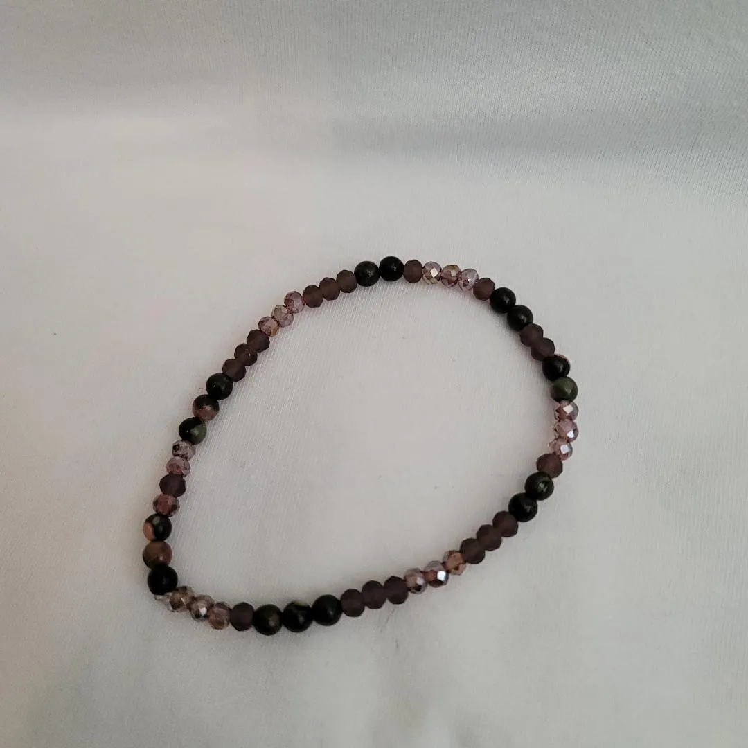 Black Plumb Jasper Bracelet