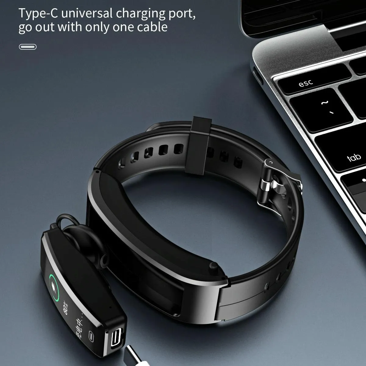 Bluetooth Sleep Heart Monitor Bracelet - B7