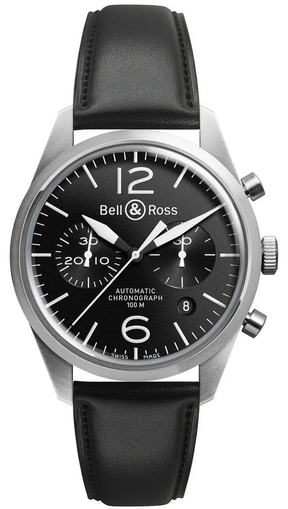 BR Watch Vintage BR 126 Black D