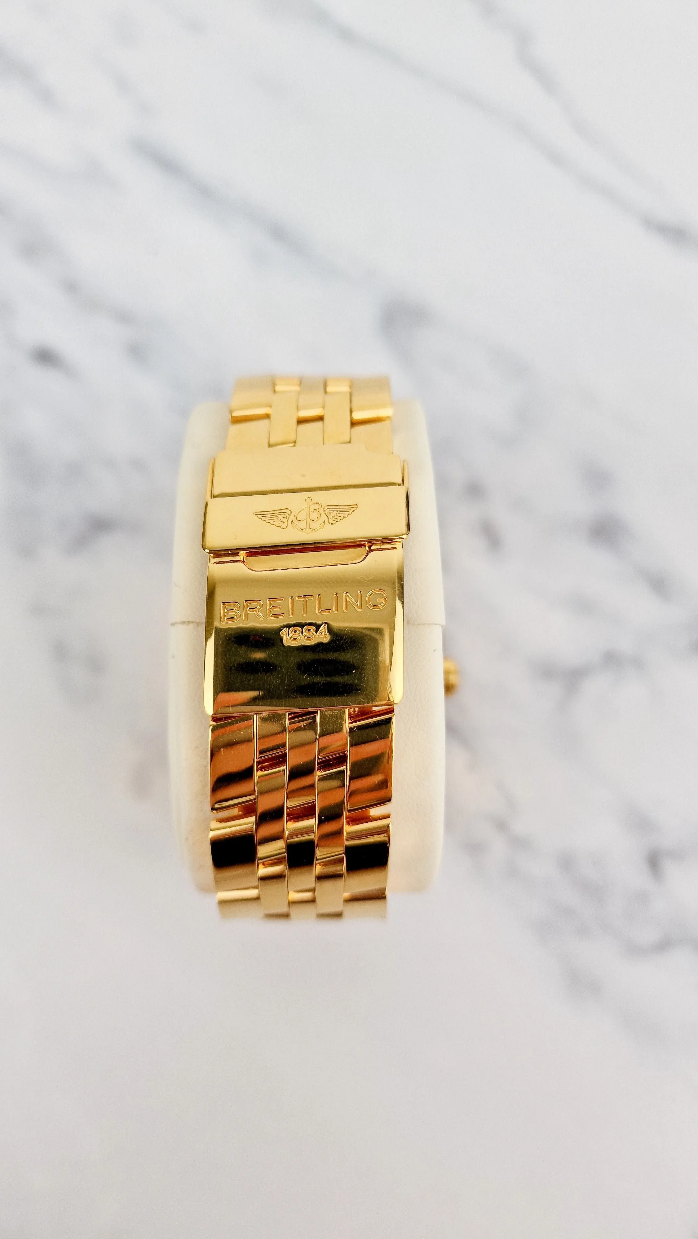 Breitling For Bentley Flying B Jump Hour 18K Yellow Gold 40mm A28362 RARE Mens Watch 1 of 1