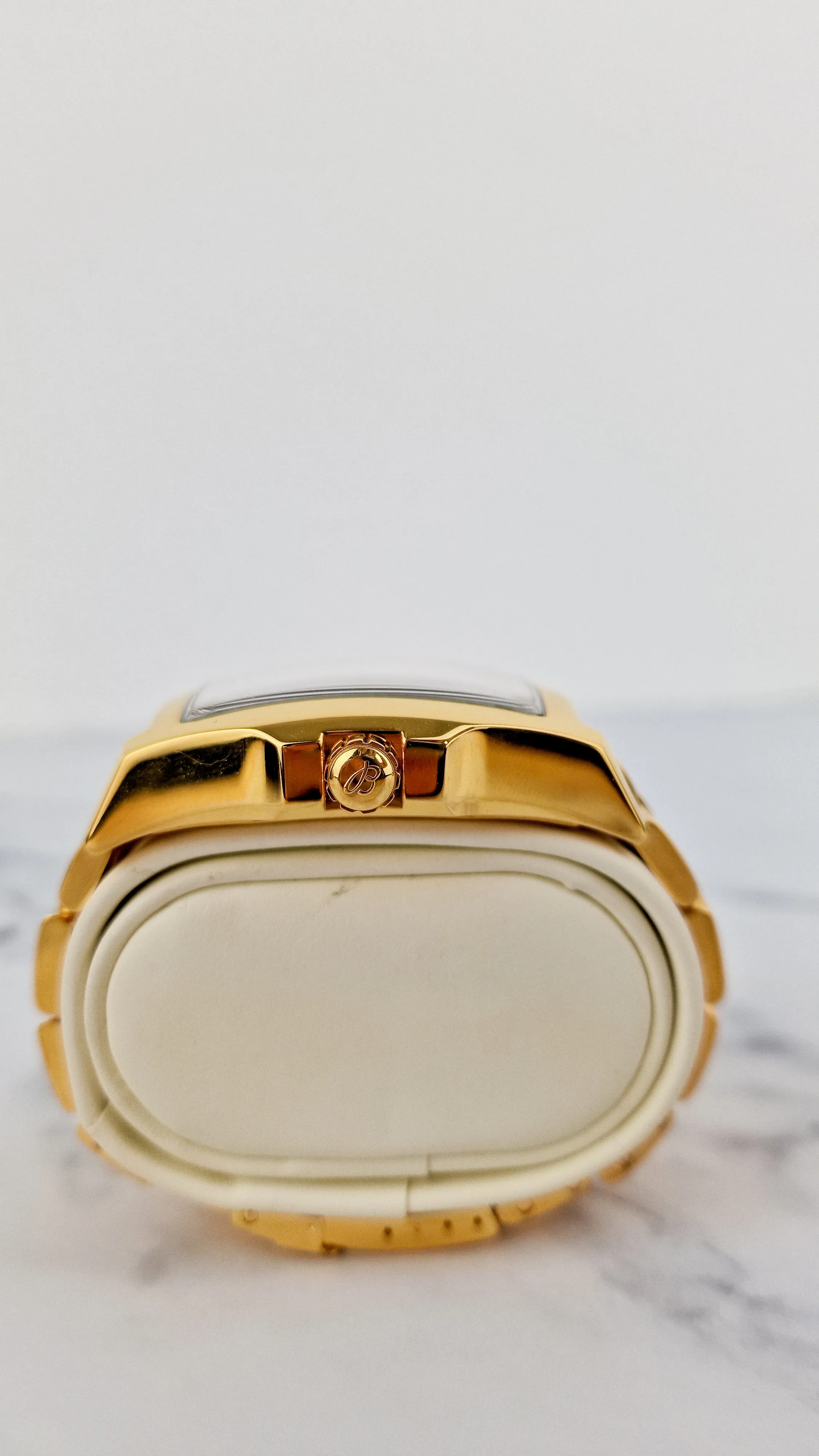 Breitling For Bentley Flying B Jump Hour 18K Yellow Gold 40mm A28362 RARE Mens Watch 1 of 1