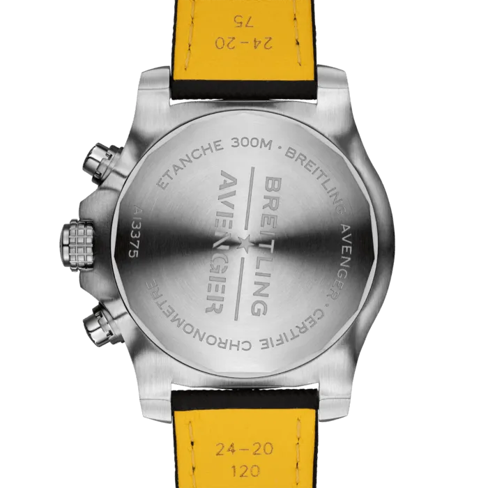 BRT Watch Super Avenger Chronograph 48 Leather Tang Type