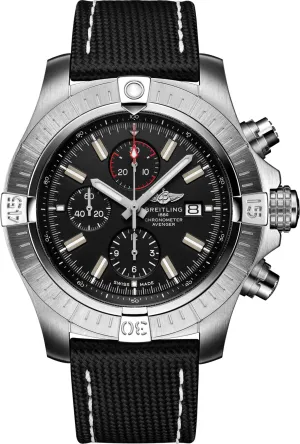 BRT Watch Super Avenger Chronograph 48 Leather Tang Type