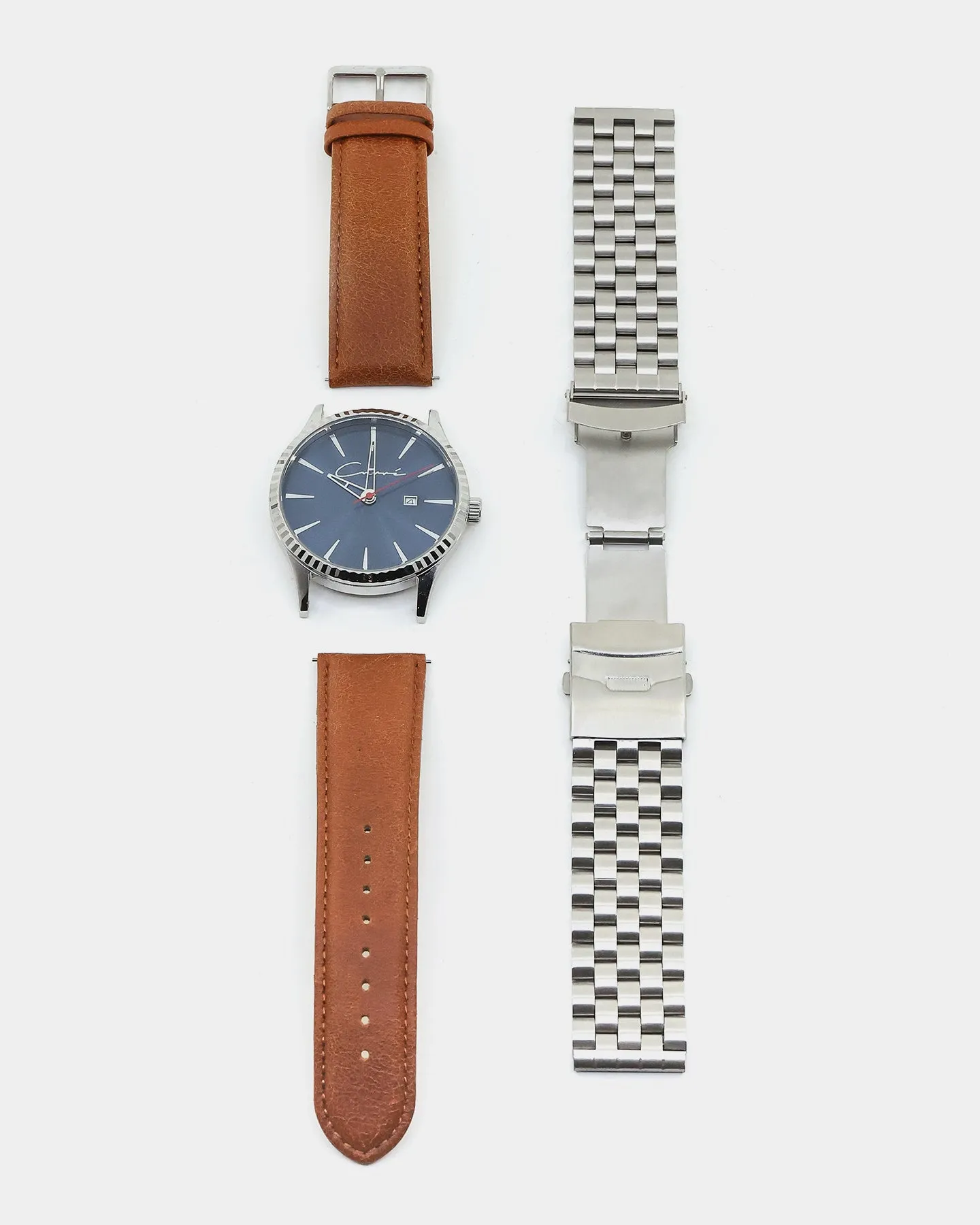 Carré Remy 2.0 Watch Silver/Brown