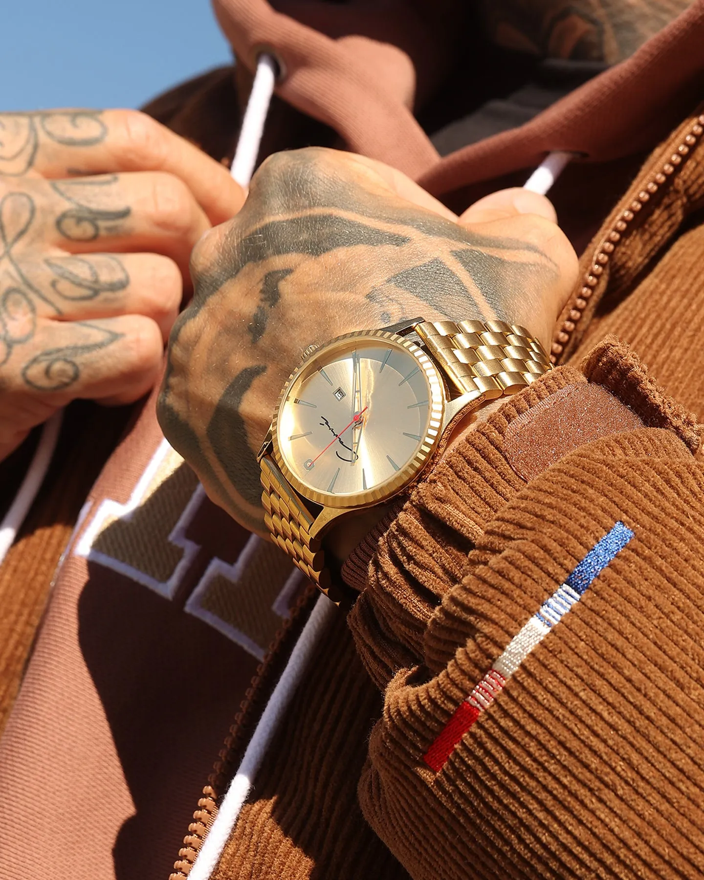 Carré Remy Diamond Watch Gold/Gold