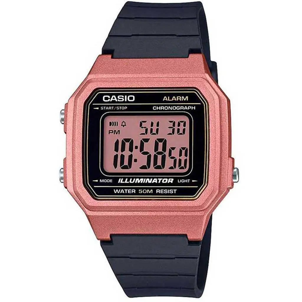 Casio W-217HM Unisex Digital Watch - Stylish & Functional