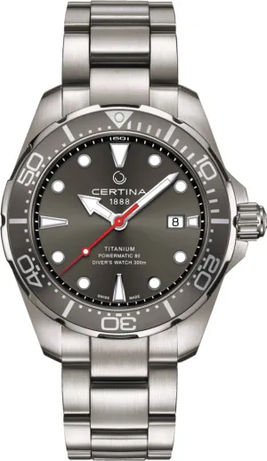 Certina Watch DS Action Diver Powermatic 80