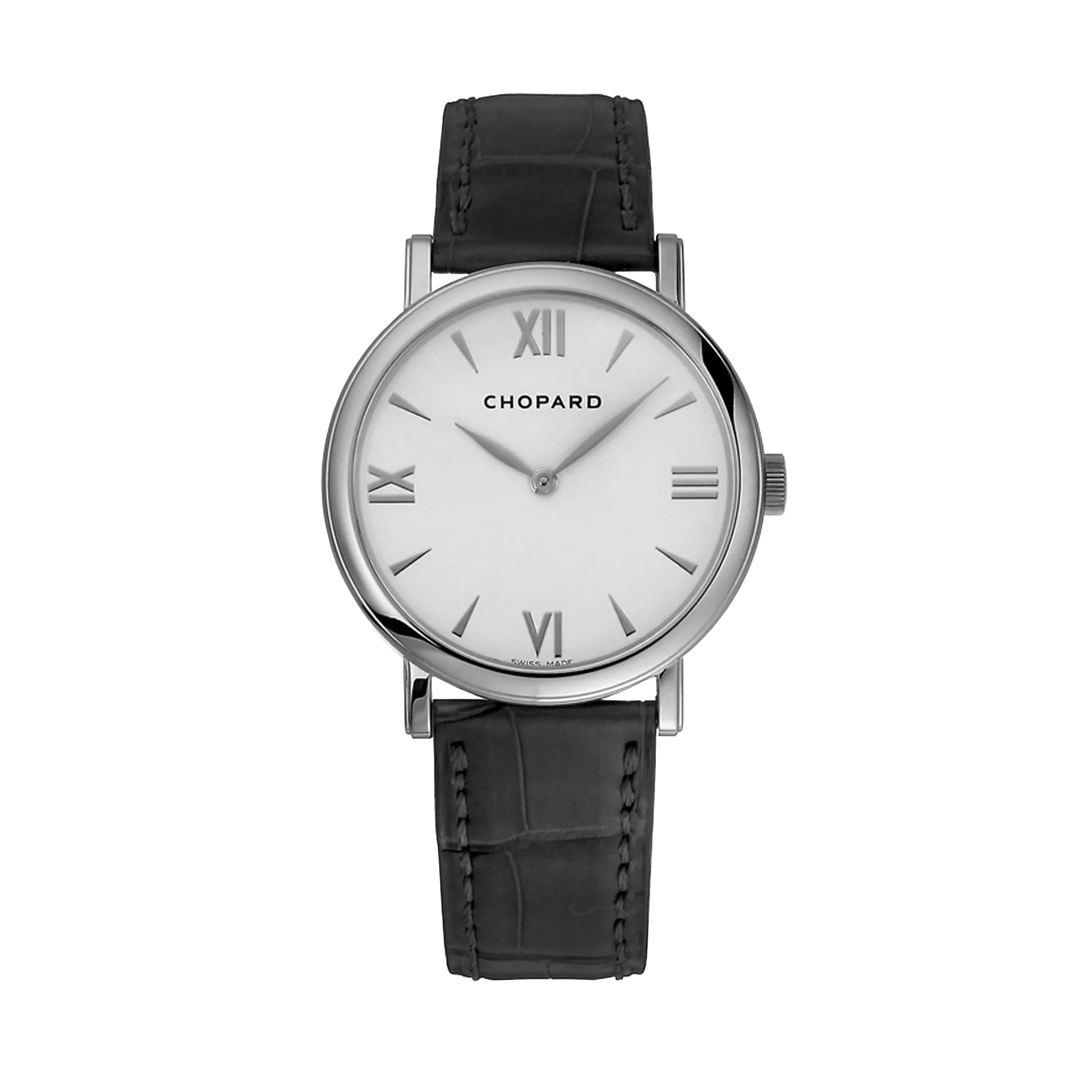 CHOPARD Classic 36 mm 18-carat White Gold Mens Watch 163154-1201