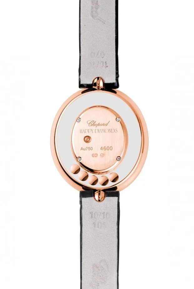 Chopard Happy Diamonds Icons Oval 18K Rose Gold & Diamonds Ladies Watch