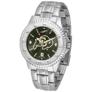 Colorado Buffaloes Competitor AnoChrome - Steel Band Watch