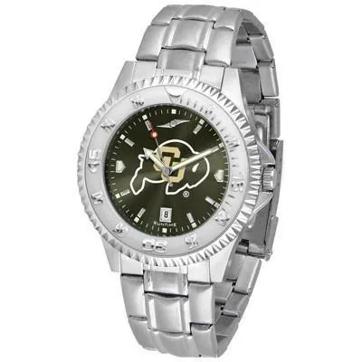 Colorado Buffaloes Competitor AnoChrome - Steel Band Watch