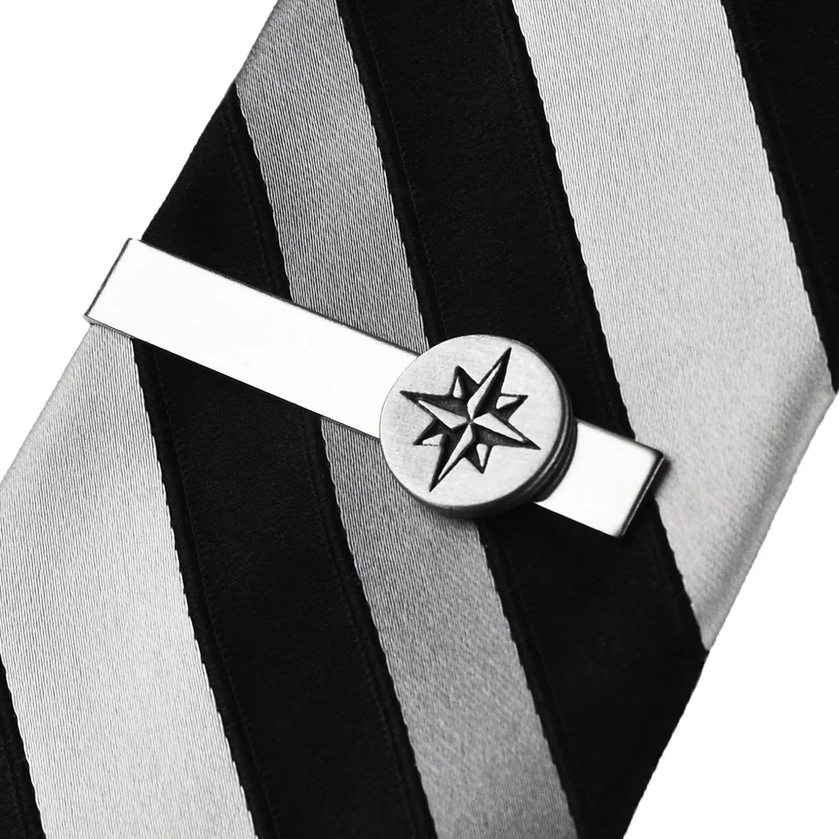 Compass Tie Clip